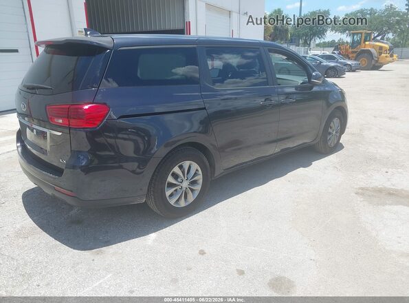 KNDMB5C1XM6665326 2021 KIA SEDONA Black უკანა მარჯვენა
