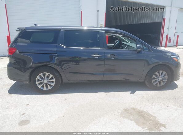 KNDMB5C1XM6665326 2021 KIA SEDONA Black უკანა სალონის ხედი