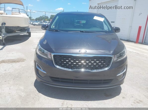 KNDMB5C1XM6665326 2021 KIA SEDONA Black ხელსაწყოთა პანელის ხედი