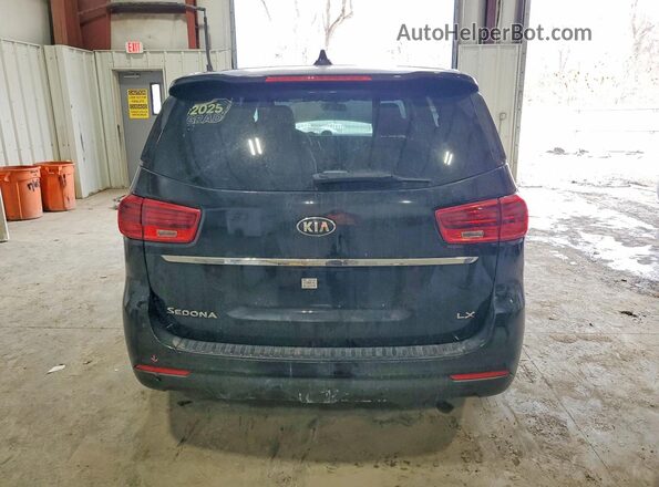 KNDMB5C1XM6673555 2021 KIA SEDONA Black Հետևի տեսք