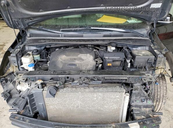 KNDMB5C1XM6673555 2021 KIA SEDONA Black Շարժիչի բաժամունքի տեսք