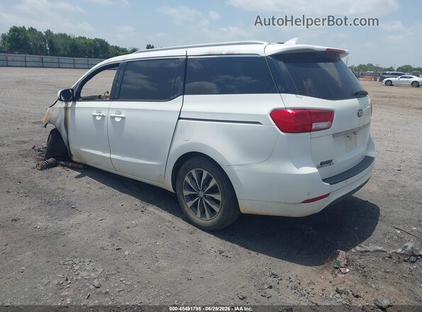 KNDMC5C10H6329655 2017 KIA SEDONA White Задня ліва чверть