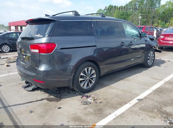 KNDMC5C12H6325803 2017 KIA SEDONA Gray Հետևի աջ