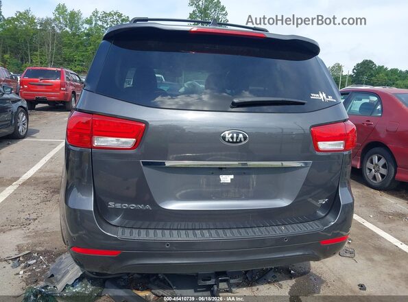 KNDMC5C12H6325803 2017 KIA SEDONA Gray 