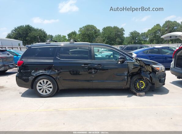 KNDMC5C18G6146972 2016 KIA SEDONA Черный Панорамный вид салона 360°