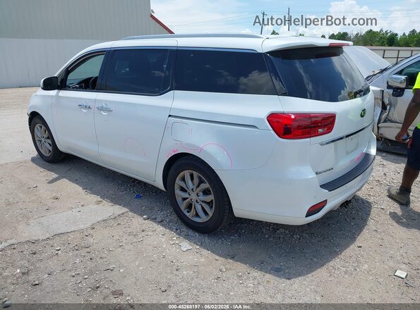 KNDMC5C18M6670943 2021 KIA SEDONA White Trasero izquierdo