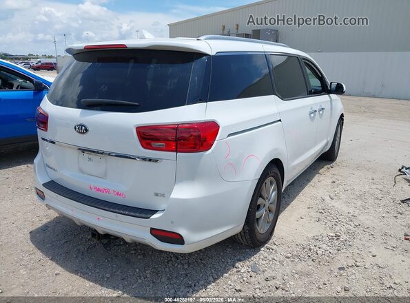 KNDMC5C18M6670943 2021 KIA SEDONA White Trasero derecho