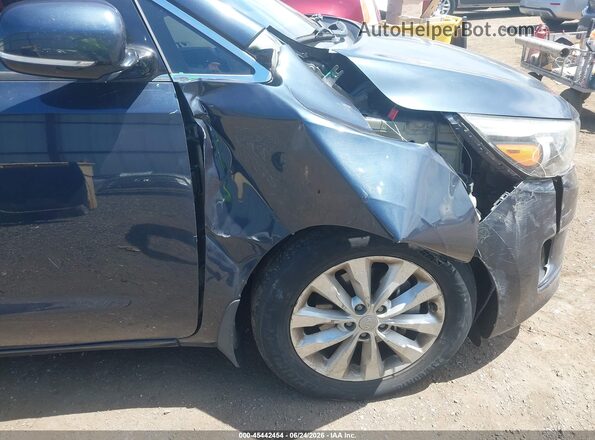 KNDMC5C1XG6110832 2016 KIA SEDONA Синий 