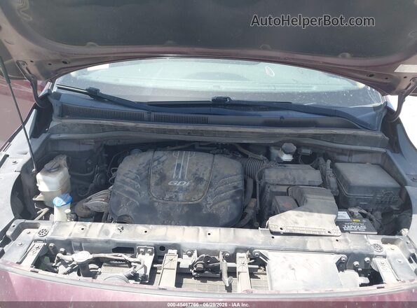 KNDMC5C1XG6147086 2016 KIA SEDONA Burgundy Widok z tyłu