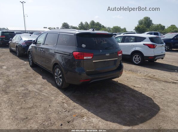 KNDMC5C1XG6171503 2016 KIA SEDONA Silver Tył lewy