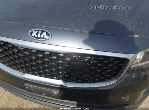KNDMC5C1XG6171503 2016 KIA SEDONA Silver Widok z przodu