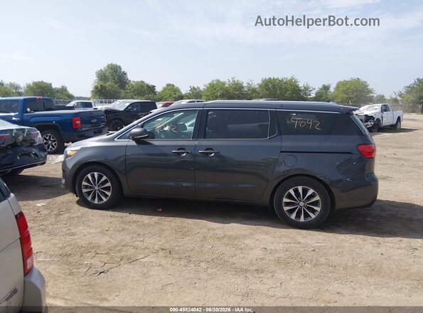KNDMC5C1XG6171503 2016 KIA SEDONA Silver Widok wnętrza 360 stopni