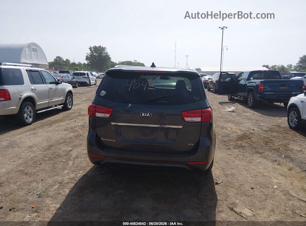 KNDMC5C1XG6171503 2016 KIA SEDONA Silver 
