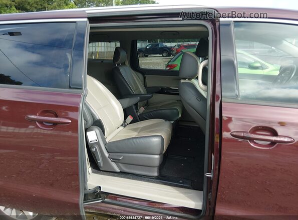 KNDMC5C1XG6181433 2016 KIA SEDONA Burgundy 