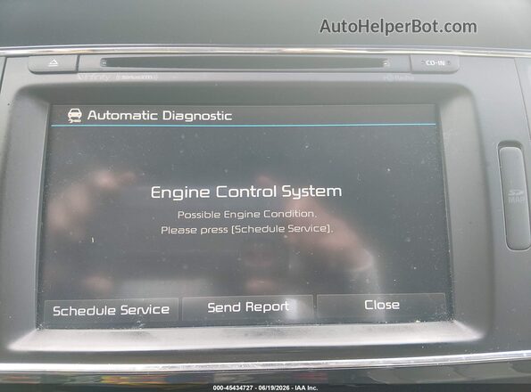 KNDMC5C1XG6181433 2016 KIA SEDONA Burgundy 