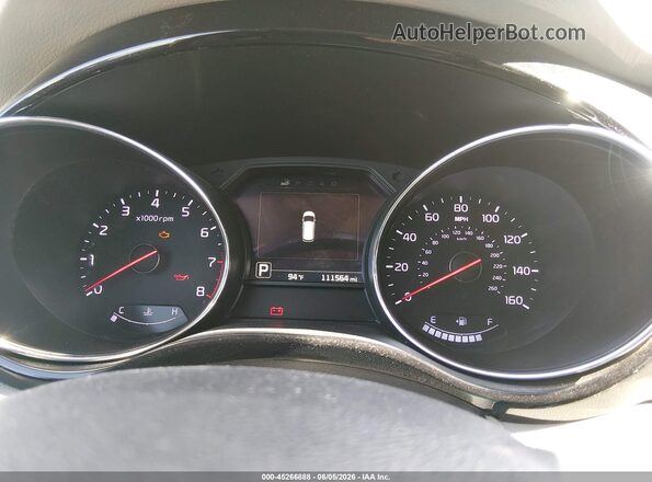 KNDME5C15G6142601 2016 KIA SEDONA Silver Widok tylnych siedzeń