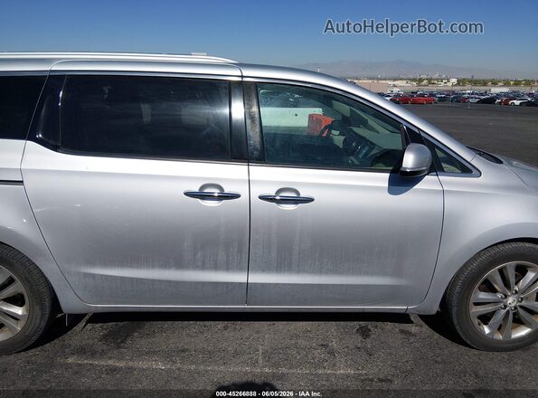 KNDME5C15G6142601 2016 KIA SEDONA Silver Widok wnętrza 360 stopni