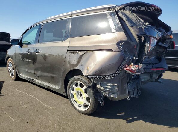 KNDME5C15H6343979 2017 KIA SEDONA Purple Задня ліва чверть