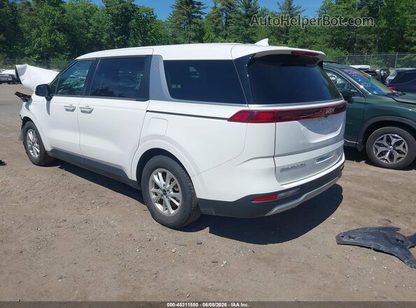 KNDNB4H30N6131925 2022 KIA CARNIVAL MPV White Հետևի ձախ
