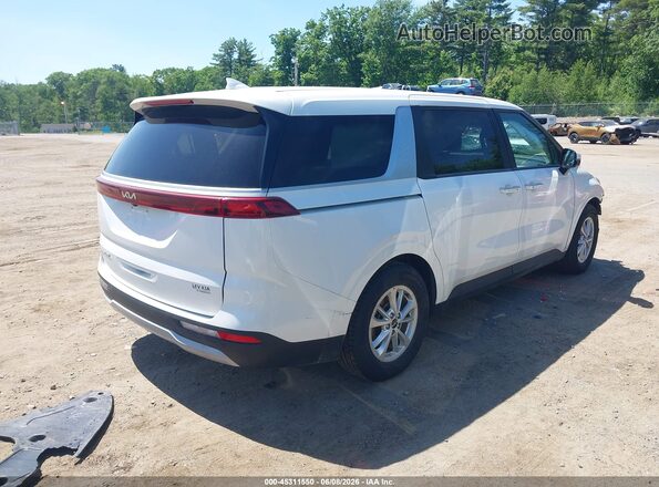 KNDNB4H30N6131925 2022 KIA CARNIVAL MPV White Հետևի աջ