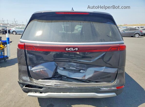 KNDNB4H30R6310102 2024 KIA CARNIVAL Серый Вид сзади