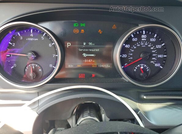 KNDNB4H30R6310102 2024 KIA CARNIVAL Серый Вид щитка приборов