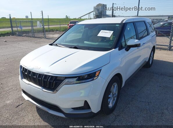 KNDNB4H31P6274482 2023 KIA CARNIVAL MPV White Передня ліва чверть