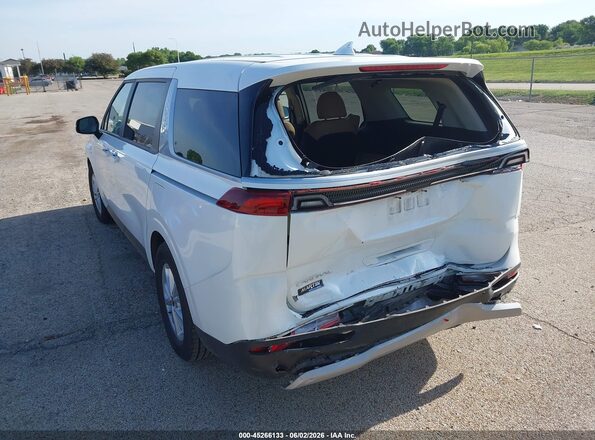 KNDNB4H31P6274482 2023 KIA CARNIVAL MPV White Задня ліва чверть