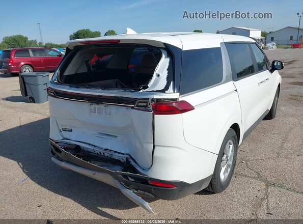 KNDNB4H31P6274482 2023 KIA CARNIVAL MPV White Задня права чверть