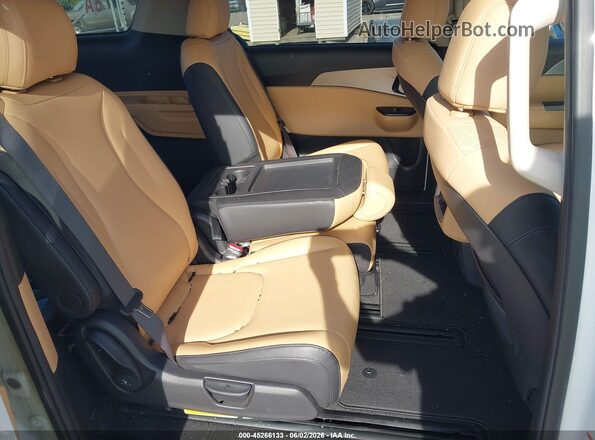 KNDNB4H31P6274482 2023 KIA CARNIVAL MPV White Вид наклейки з VIN-кодом