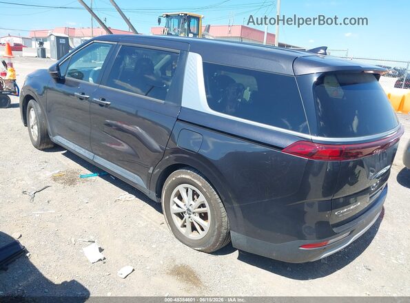 KNDNB4H33N6185008 2022 KIA CARNIVAL MPV Gray Սալոնի հետևի տեսք