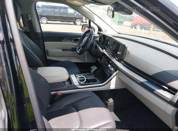 KNDNB4H33R6322969 2024 KIA CARNIVAL MPV Black Вид салону спереду