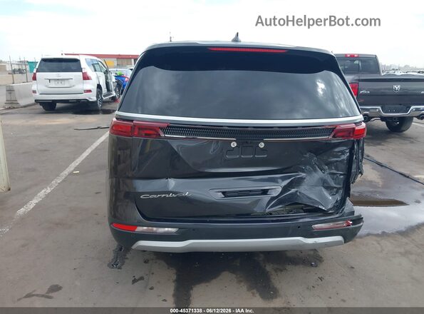 KNDNB4H36N6099675 2022 KIA CARNIVAL MPV Black Front view