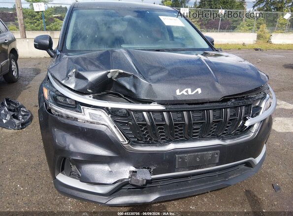KNDNB4H36P6281637 2023 KIA CARNIVAL MPV Черный Вид спереди