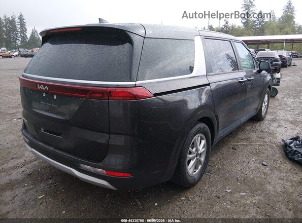 KNDNB4H36P6281637 2023 KIA CARNIVAL MPV Черный Задняя правая четверть