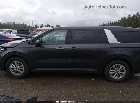 KNDNB4H36P6281637 2023 KIA CARNIVAL MPV Черный Вид задней части салона
