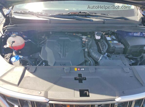 KNDNB4H37P6278259 2023 KIA CARNIVAL Черный Вид задней части салона