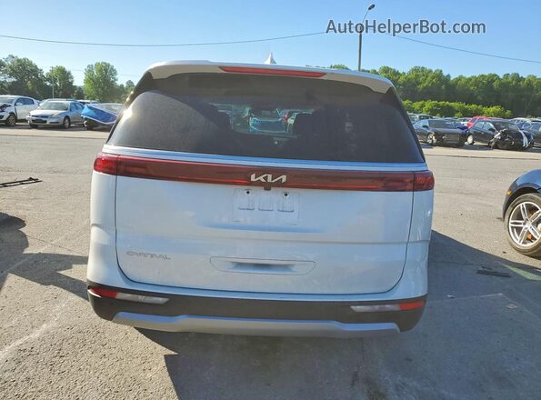 KNDNB4H39P6282989 2023 KIA CARNIVAL White Հետևի տեսք