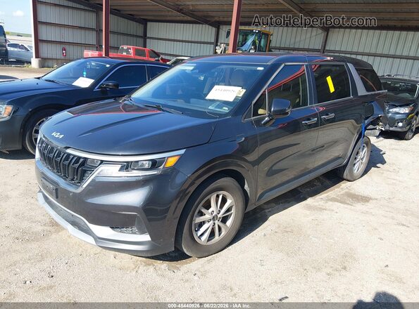 KNDNB4H3XR6433907 2024 KIA CARNIVAL MPV Серый Передняя левая четверть