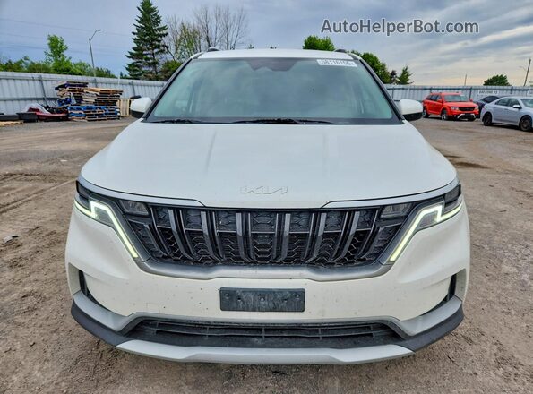 KNDNB5H38R6357464 2024 KIA CARNIVAL White Vista frontal