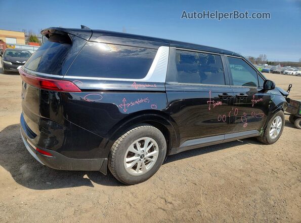KNDNB5H39P6202547 2023 KIA CARNIVAL Черный Задняя правая четверть