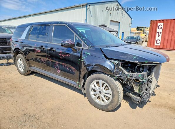KNDNB5H39P6202547 2023 KIA CARNIVAL Черный Передняя правая четверть