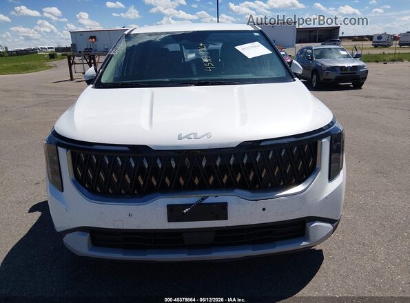 KNDNB5K32S6504957 2025 KIA CARNIVAL MPV White Вид панелі приладів