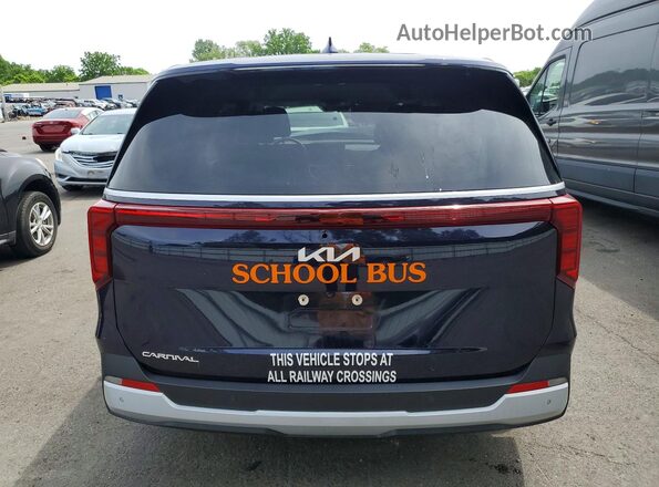 KNDNB5K38S6462777 2025 KIA CARNIVAL Синий Вид сзади