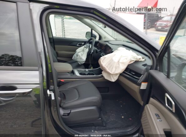 KNDNB5KA8T6166769 2026 KIA CARNIVAL MPV HYBRID Черный Вид салона спереди