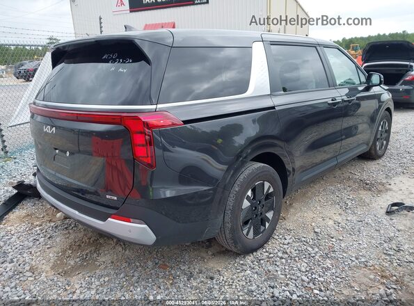KNDNB5KA8T6166769 2026 KIA CARNIVAL MPV HYBRID Черный Задняя правая четверть