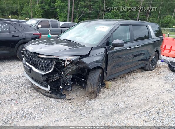 KNDNB5KA8T6166769 2026 KIA CARNIVAL MPV HYBRID Черный Передняя левая четверть