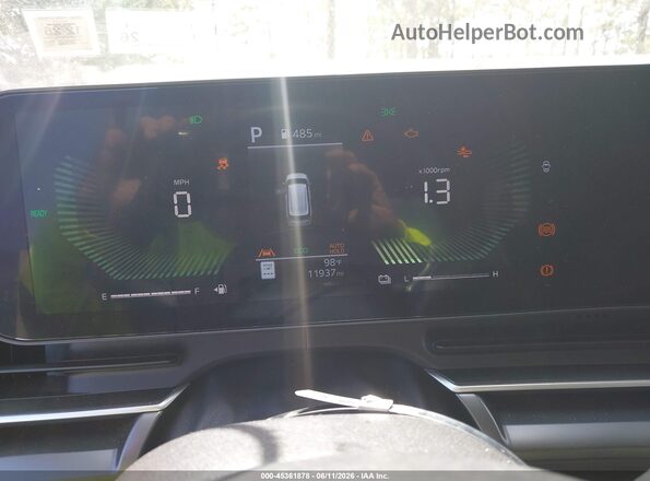 KNDNB5KAXT6130663 2026 KIA CARNIVAL MPV HYBRID Dark Blue Rear seats view