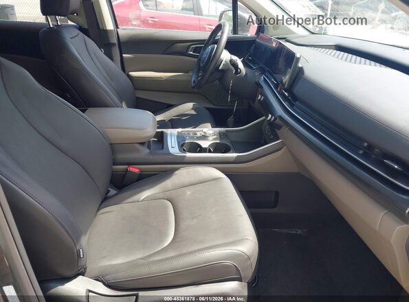 KNDNB5KAXT6130663 2026 KIA CARNIVAL MPV HYBRID Dark Blue Front interior view