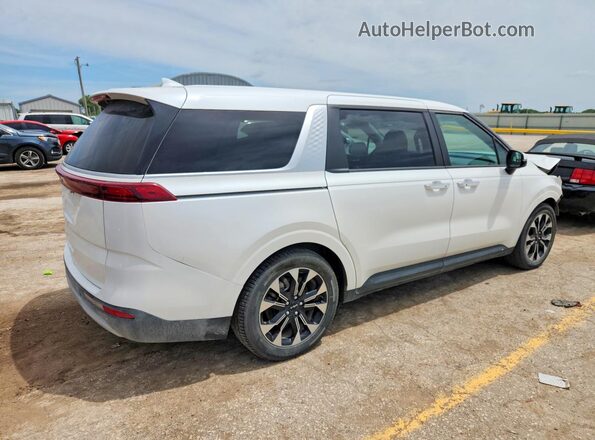 KNDNC5H37P6203063 2023 KIA CARNIVAL Белый Задняя правая четверть